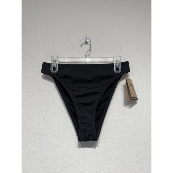 NIKE Women Essential High Waist‎ Lined Bottom Black NESSD234-001 - Large NWT - Picture 3 of 12